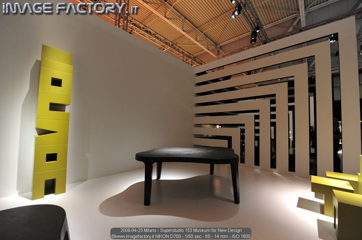 2009-04-23 Milano - Superstudio 153 Museum for New Design
